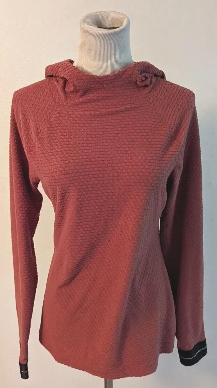 Nike Pro women sz S Icon Clash Slimming Training Hoodie cu6095 3336